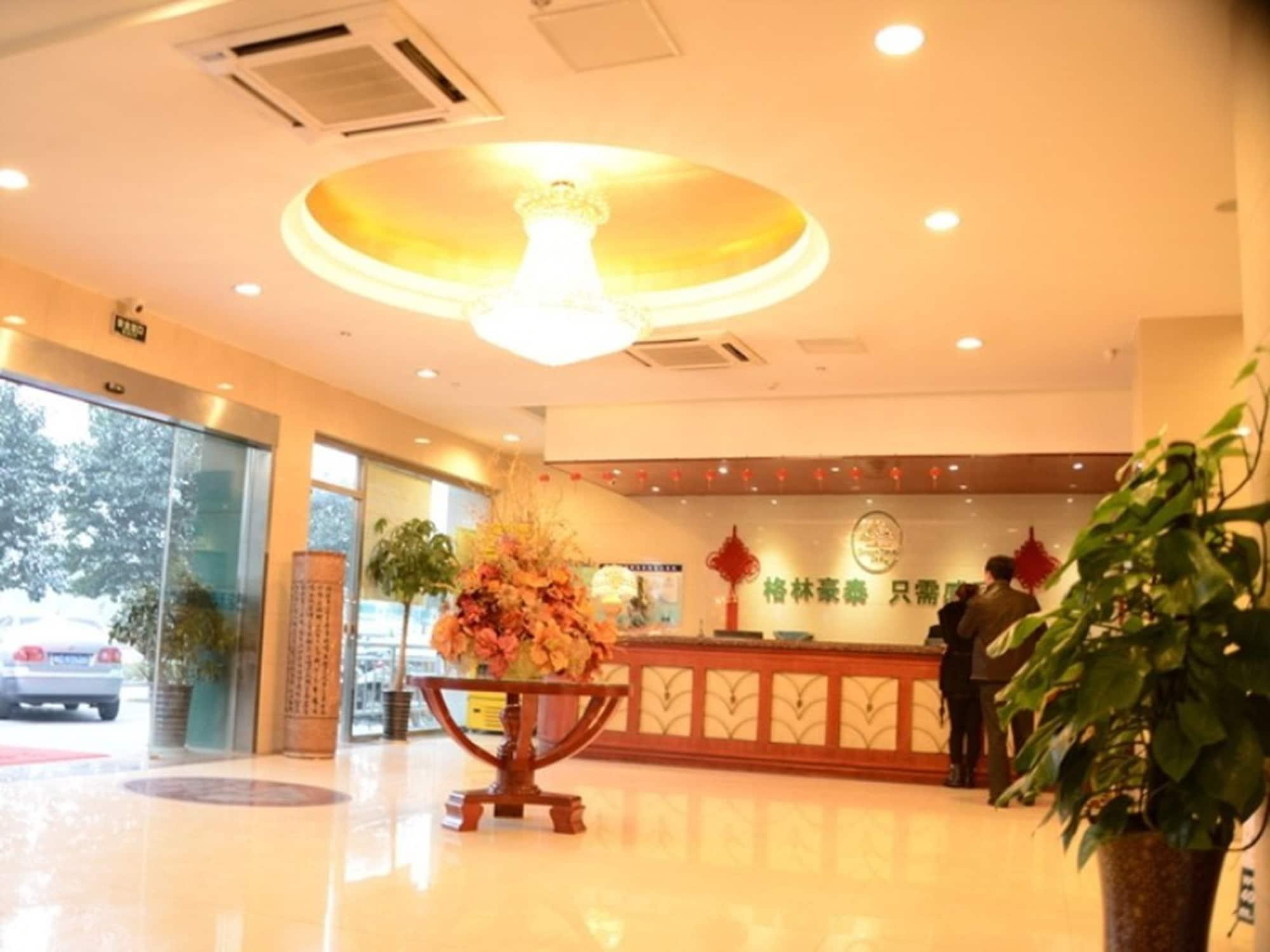 Greentree Inn Anhui Bengbu Longhu Express Hotel מראה חיצוני תמונה